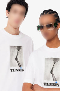 T-shirt large imprimé - Blanc