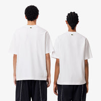 T-shirt large imprimé - Blanc