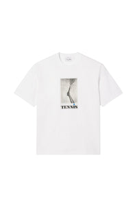 T-shirt large imprimé - Blanc