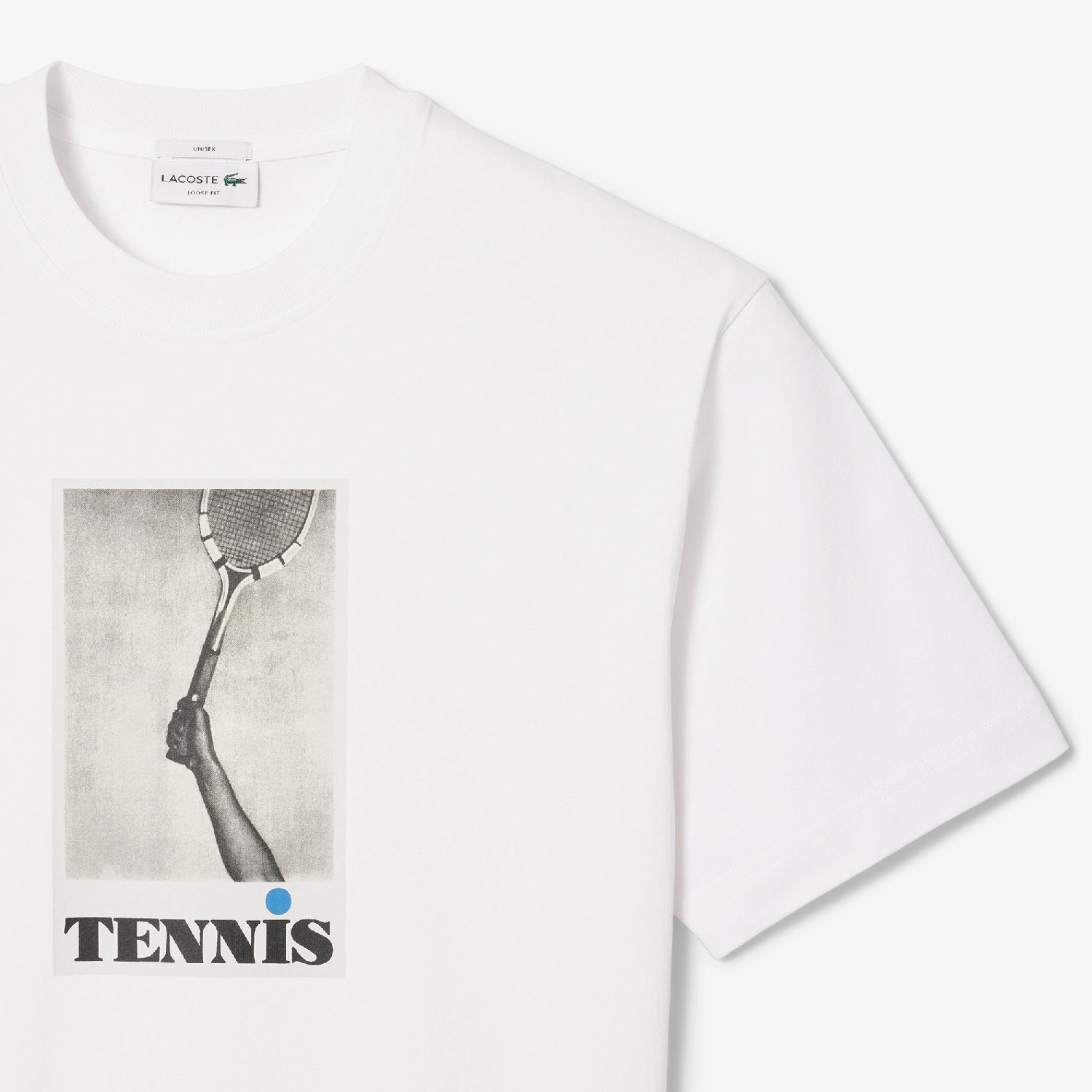 T-shirt large imprimé - Blanc
