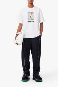 T-shirt large imprimé - Blanc