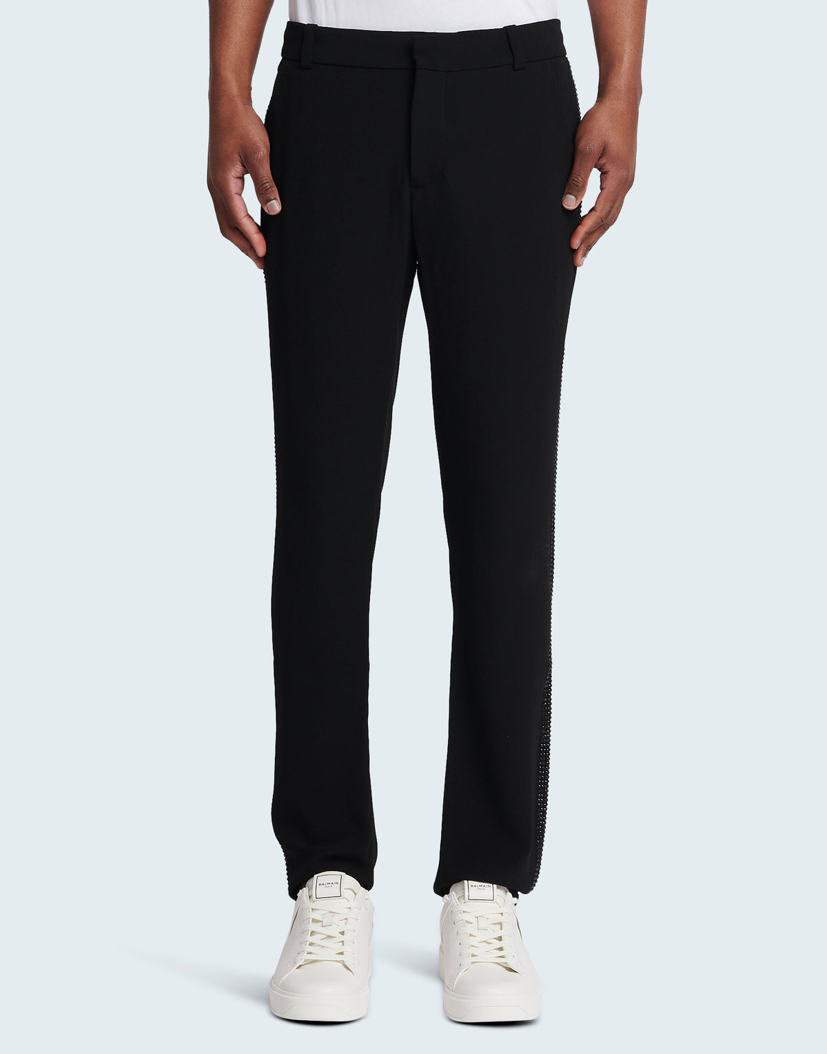 Pantalon strassé - Noir