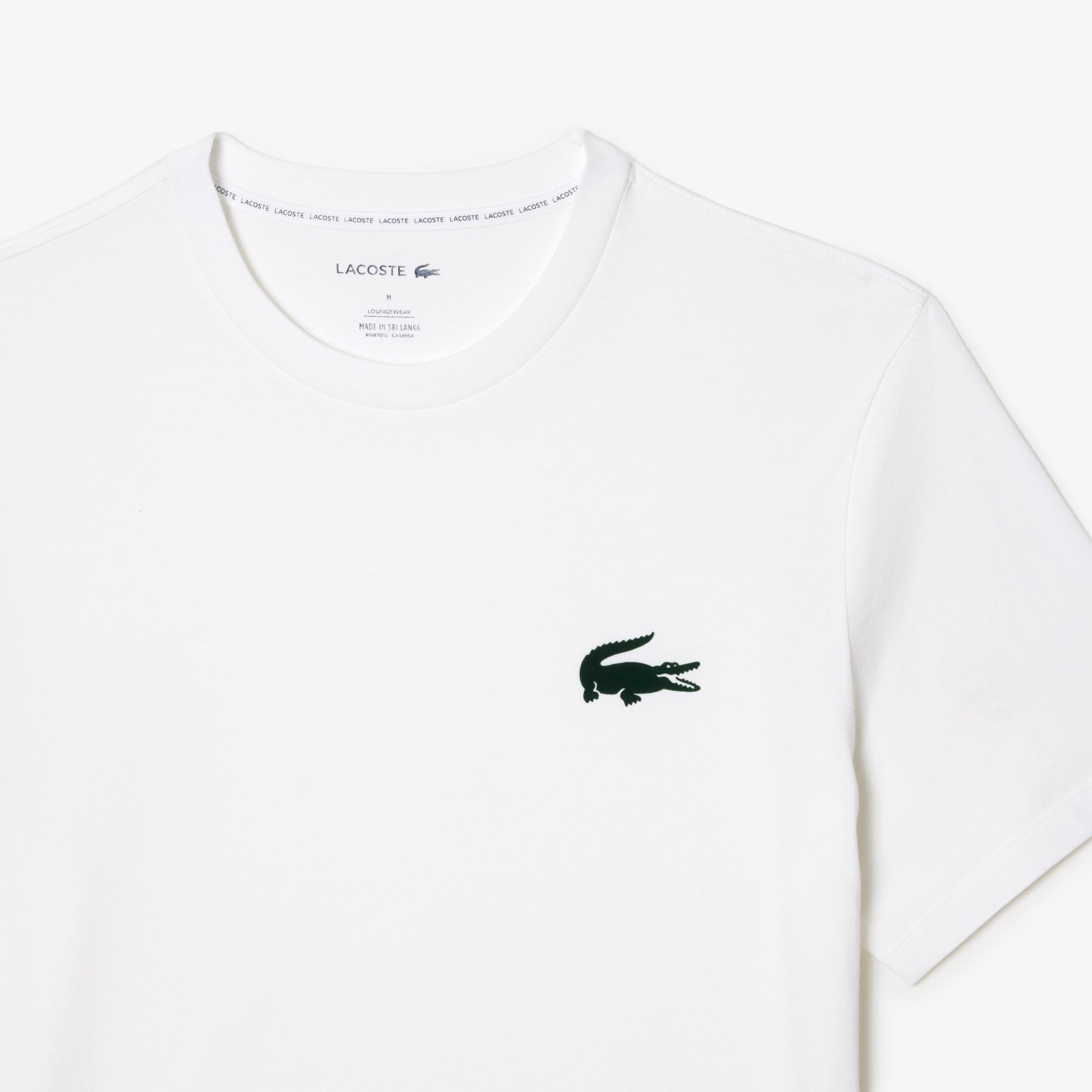 TeeShirt Loungewear - Blanc & Sinople