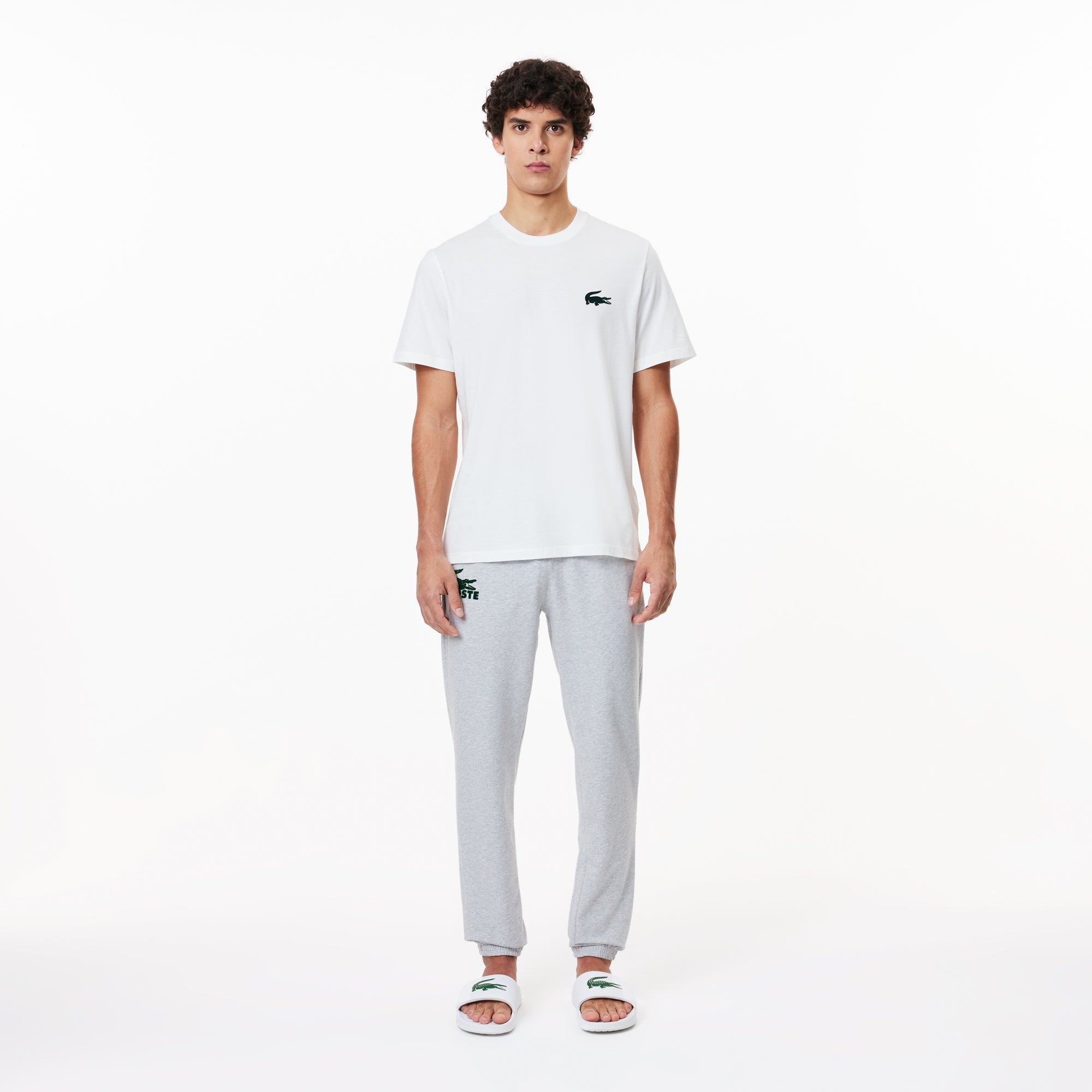 TeeShirt Loungewear - Blanc & Sinople
