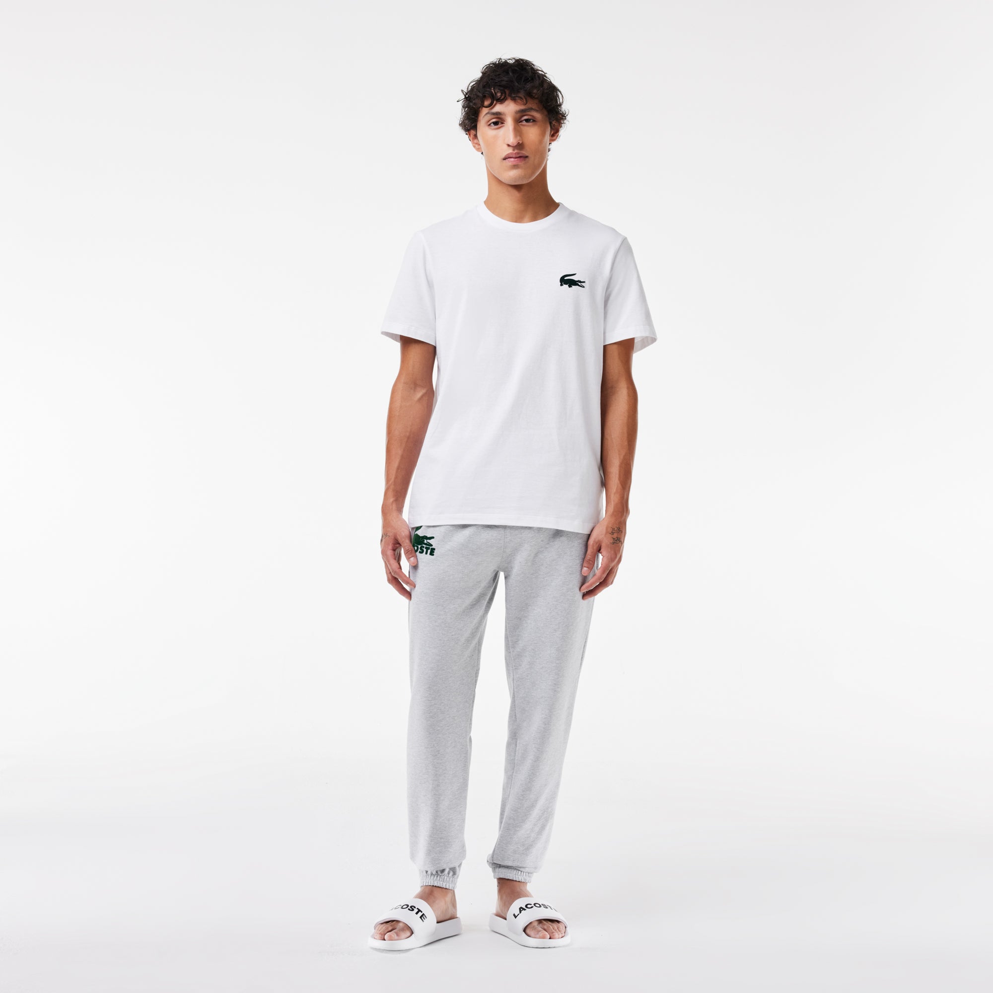 TeeShirt Loungewear - Blanc & Sinople