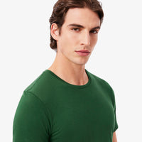 Sous-vetement T-shirt - Vert & Blanc-Noir