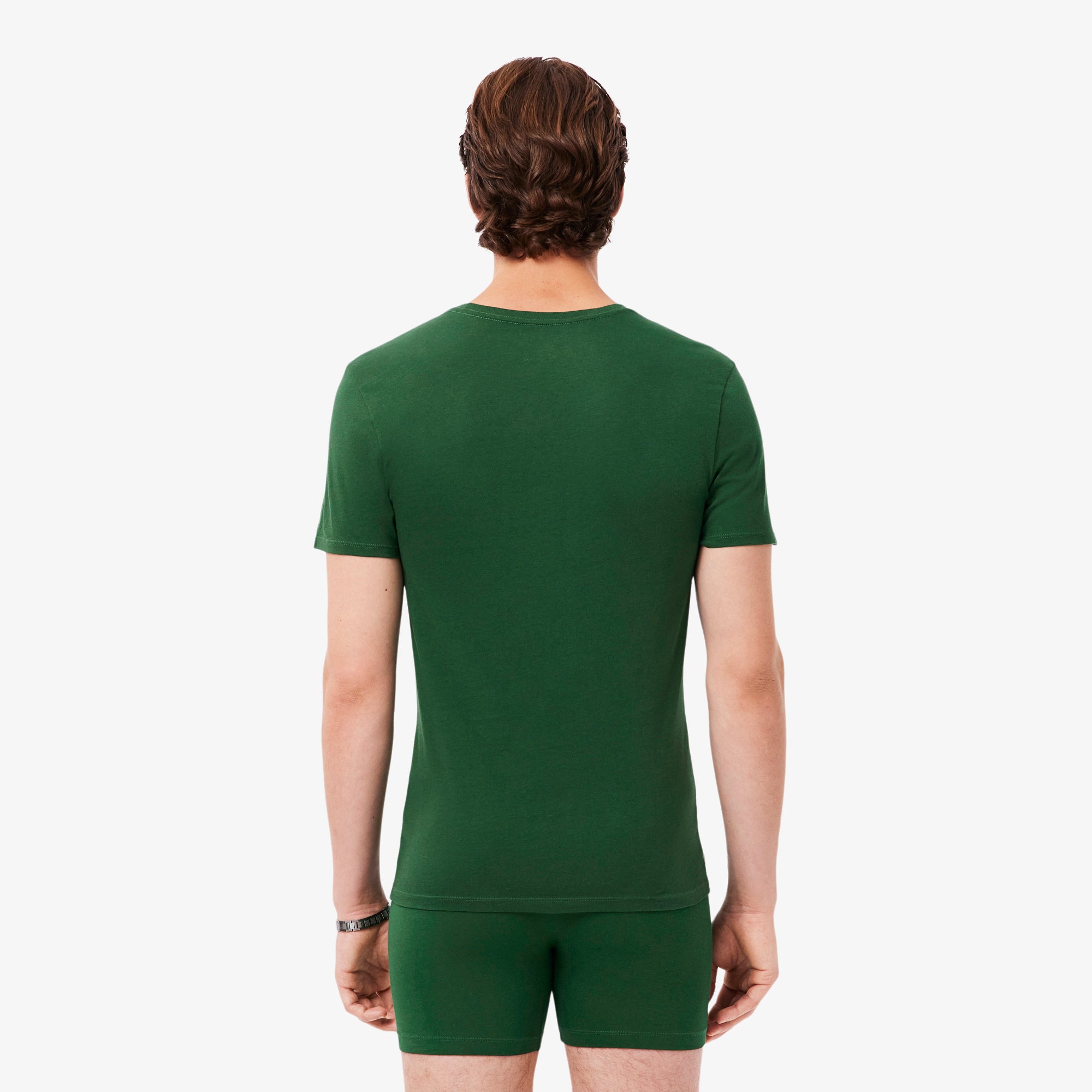 Sous-vetement T-shirt - Vert & Blanc-Noir