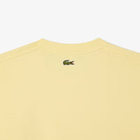 T-shirt imprimé avec logo - Jaune