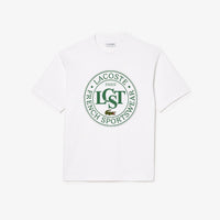T-shirt large imprimé - Blanc