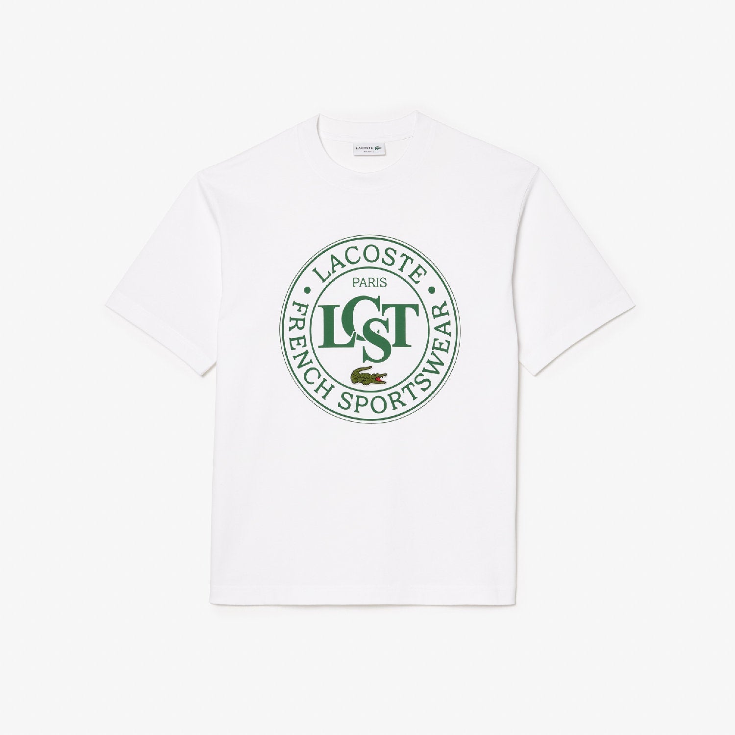 T-shirt large imprimé - Blanc