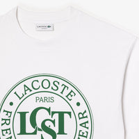T-shirt large imprimé - Blanc