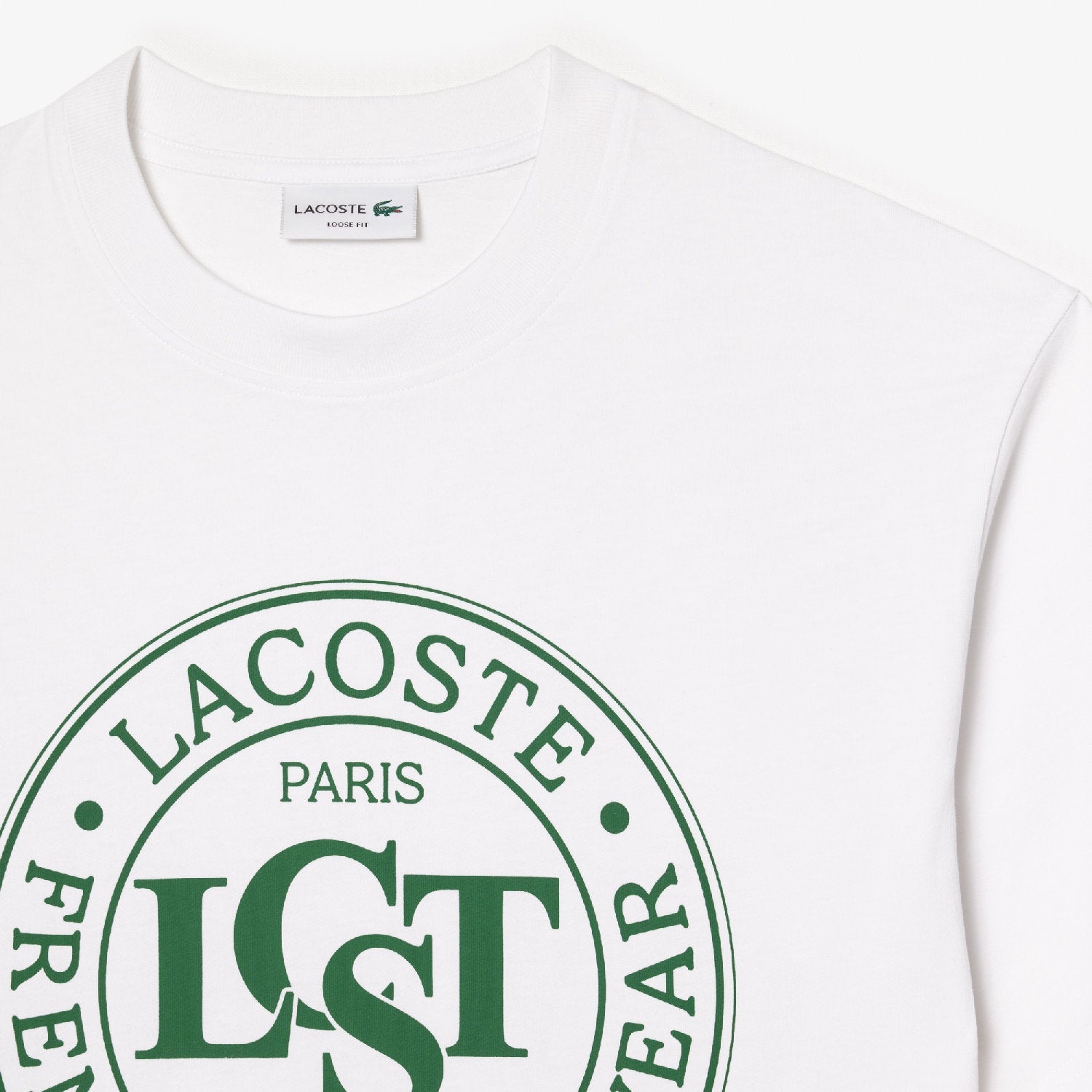 T-shirt large imprimé - Blanc