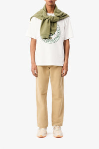 T-shirt large imprimé - Blanc