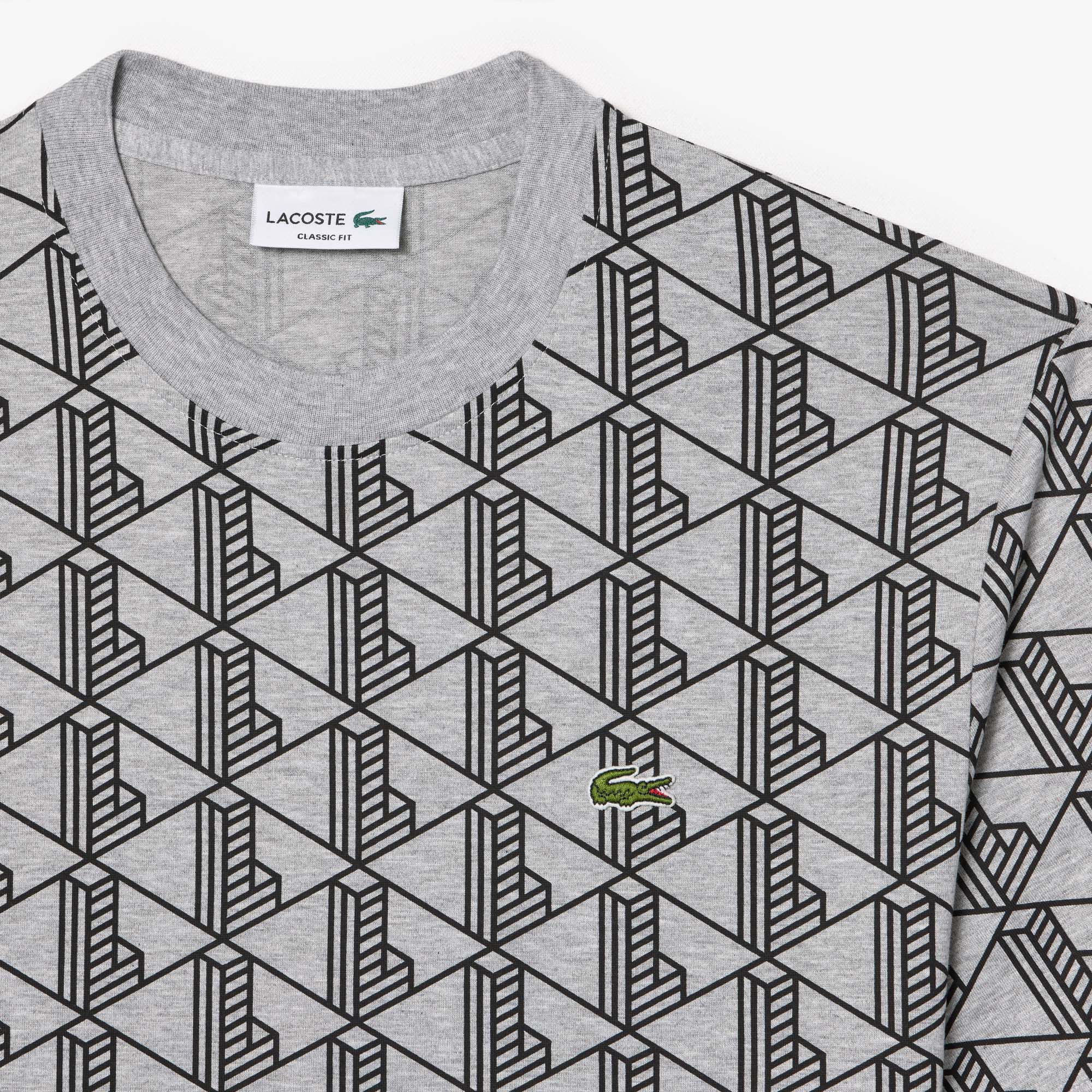 T-shirt à manches courtes - Argent Chiné & Noir