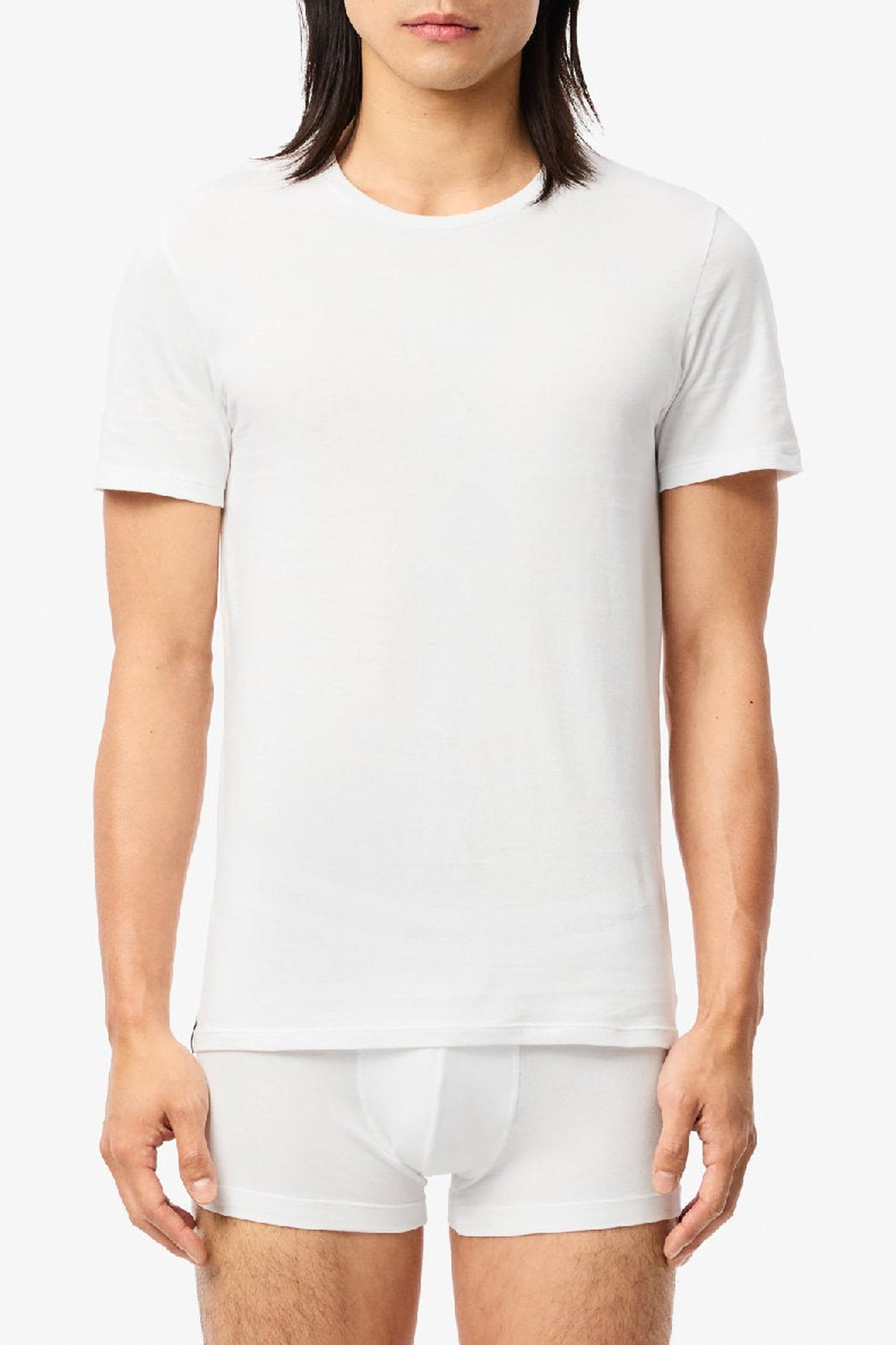 Lot de 3 t-shirts ajustés - Blanc