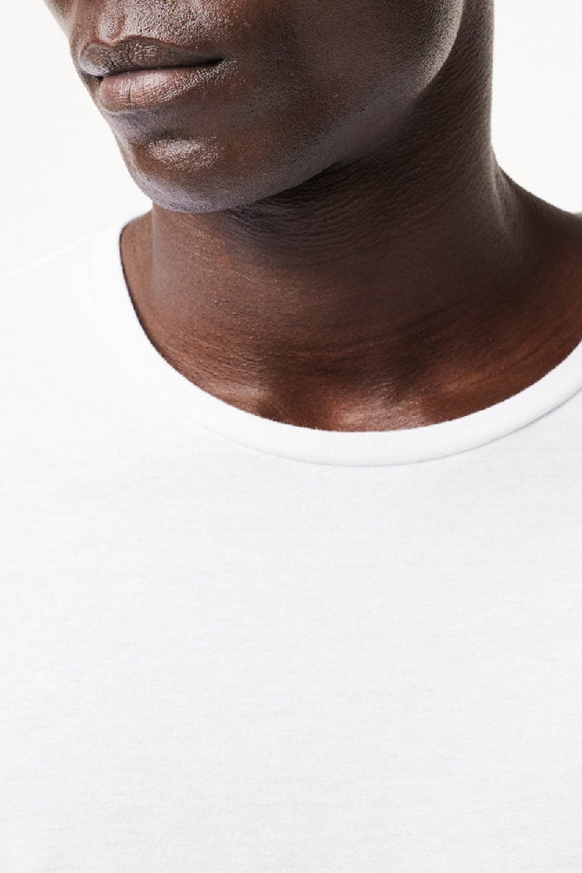Lot de 3 t-shirts ajustés - Blanc