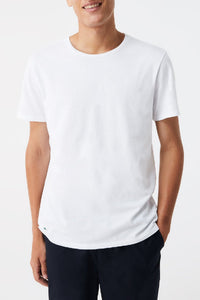 Lot de 3 t-shirts ajustés - Blanc