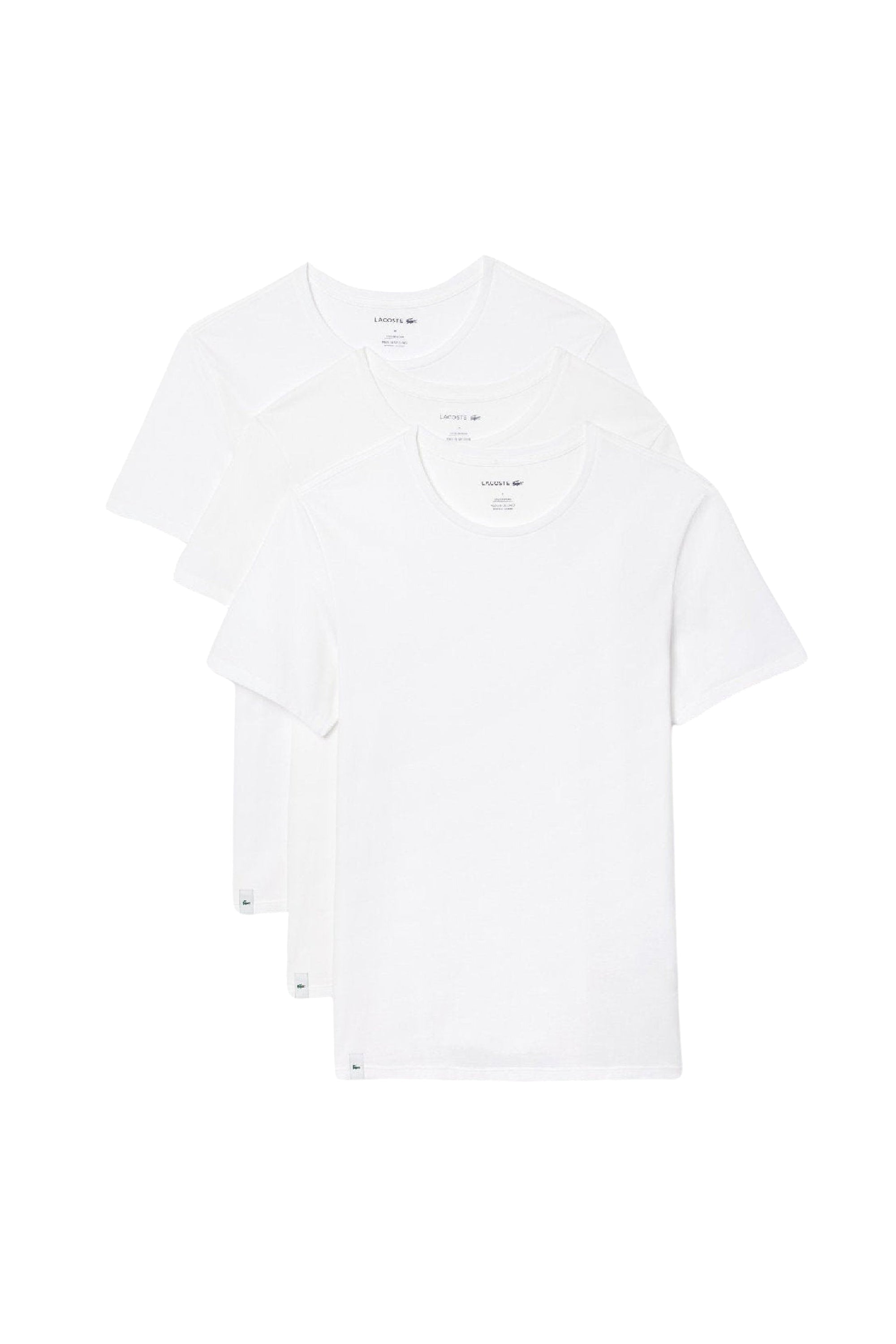 Lot de 3 t-shirts ajustés - Blanc
