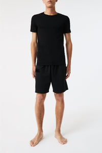 Lot de 3 t-shirts ajustés - Noir