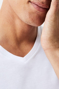 Pack of 3 fitted t-shirts - White