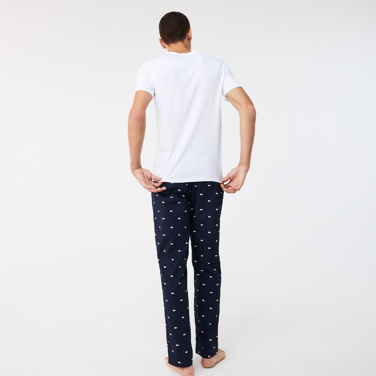 Lot de 3 t-shirts ajustés - Blanc