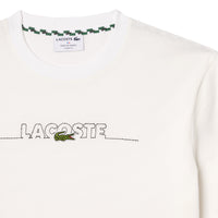 T-shirt brodé avec logo - Farine