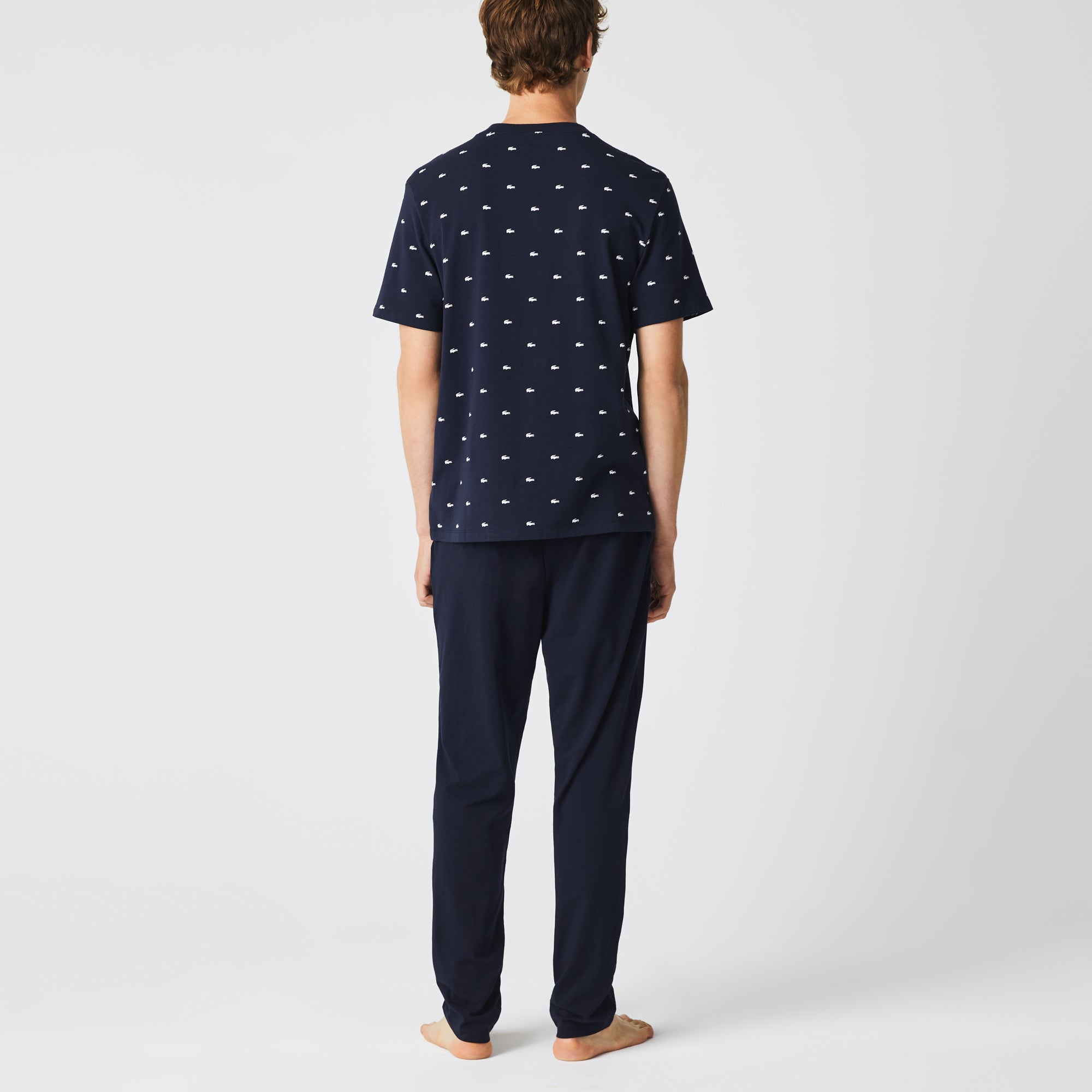 Sous-vetement T-shirt - Marine & Blanc