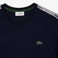T-shirt avec bandes siglées - Marine