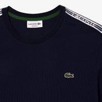 T-shirt avec bandes siglées - Marine