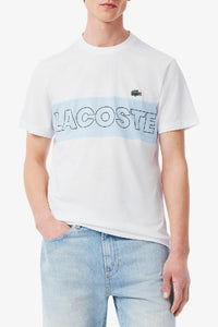 T-shirt imprimé - Blanc & Ruisseau