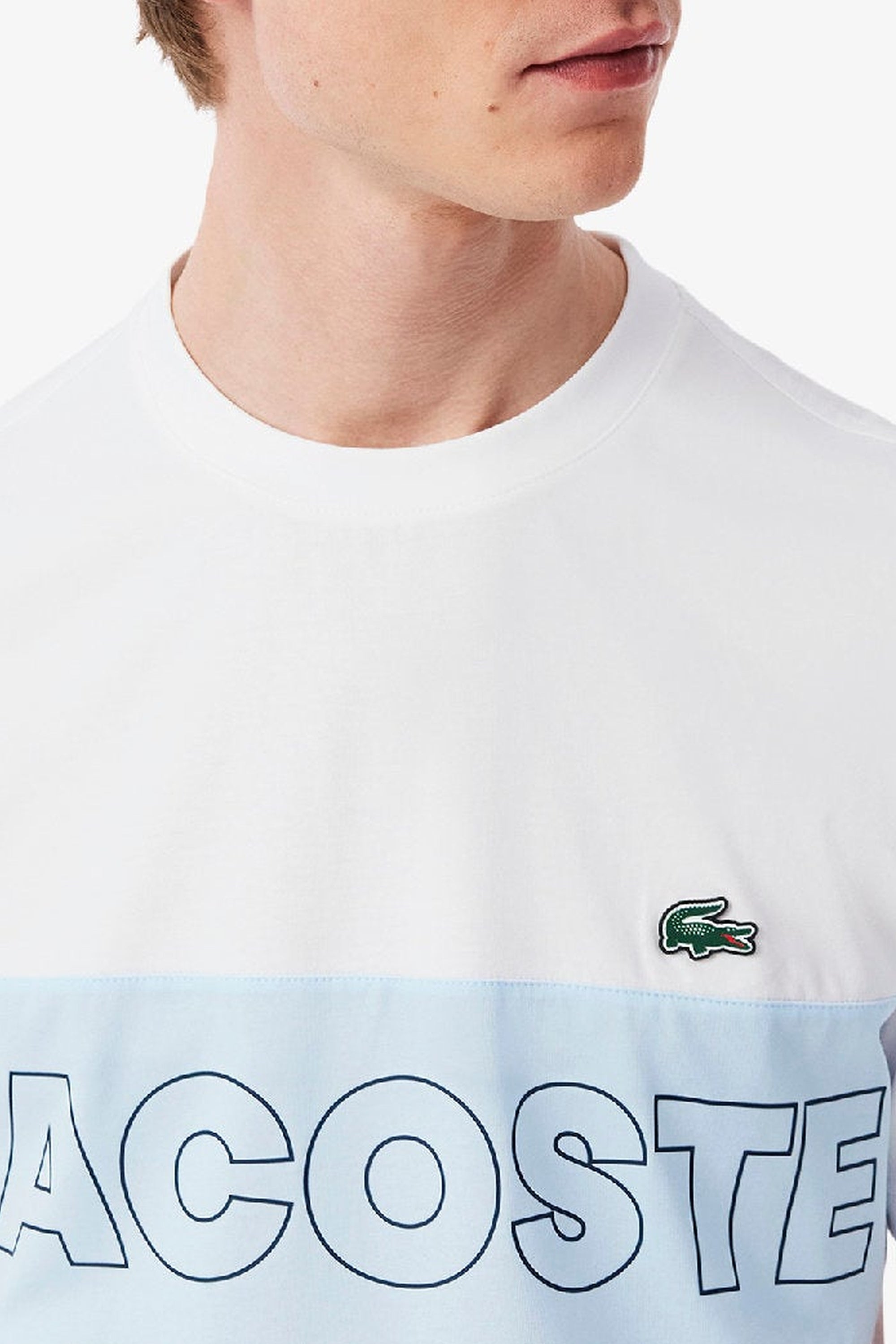 T-shirt imprimé - Blanc & Ruisseau