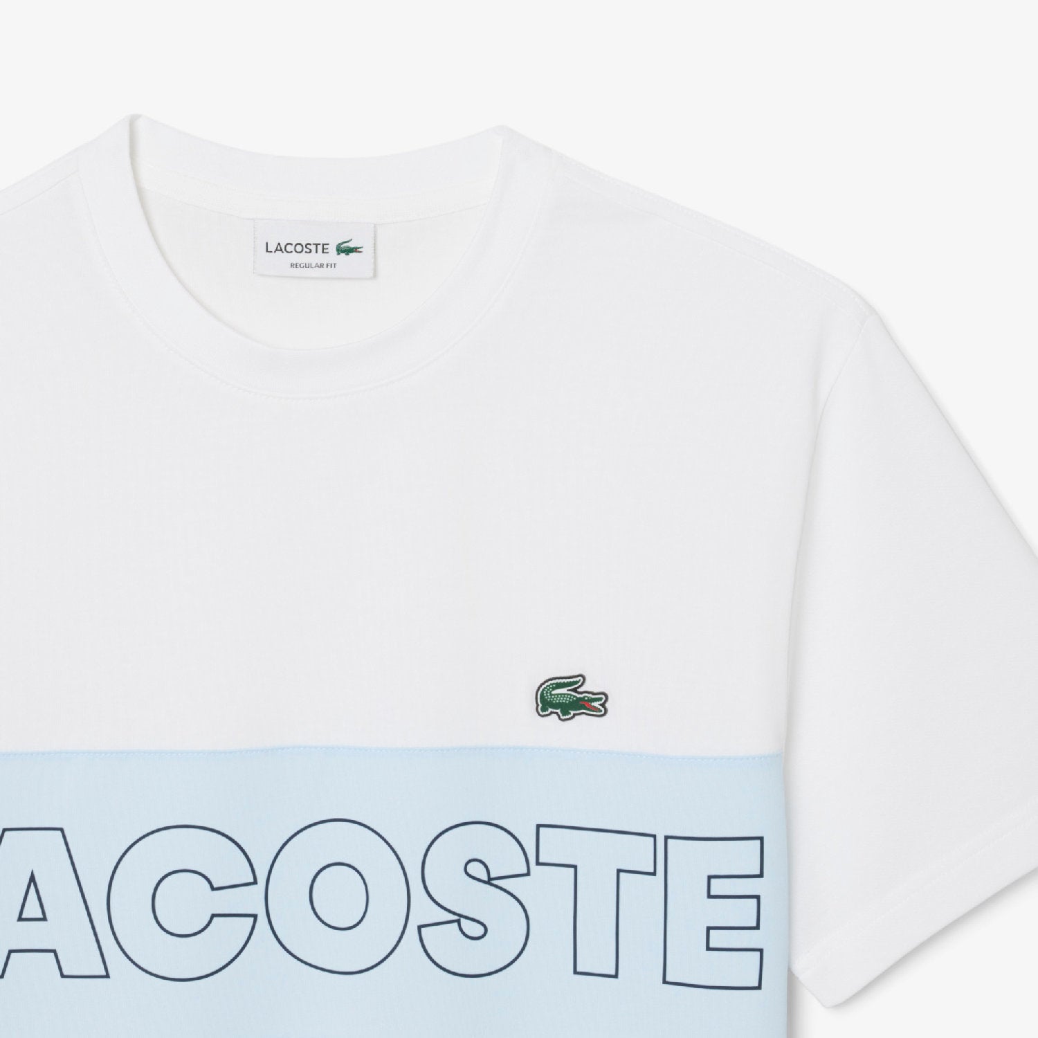 T-shirt imprimé - Blanc & Ruisseau