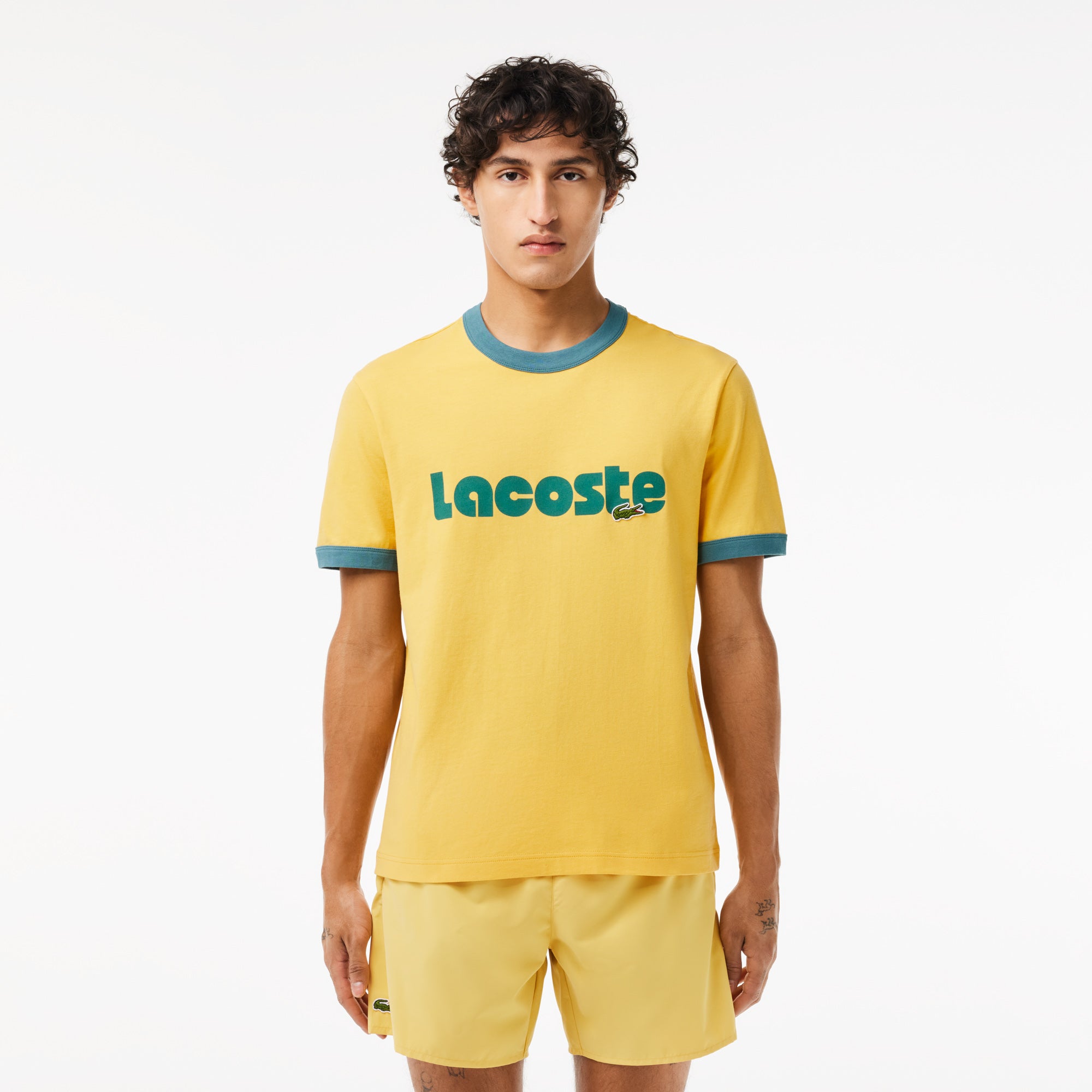 T-shirt - Cornsilk & Hydro