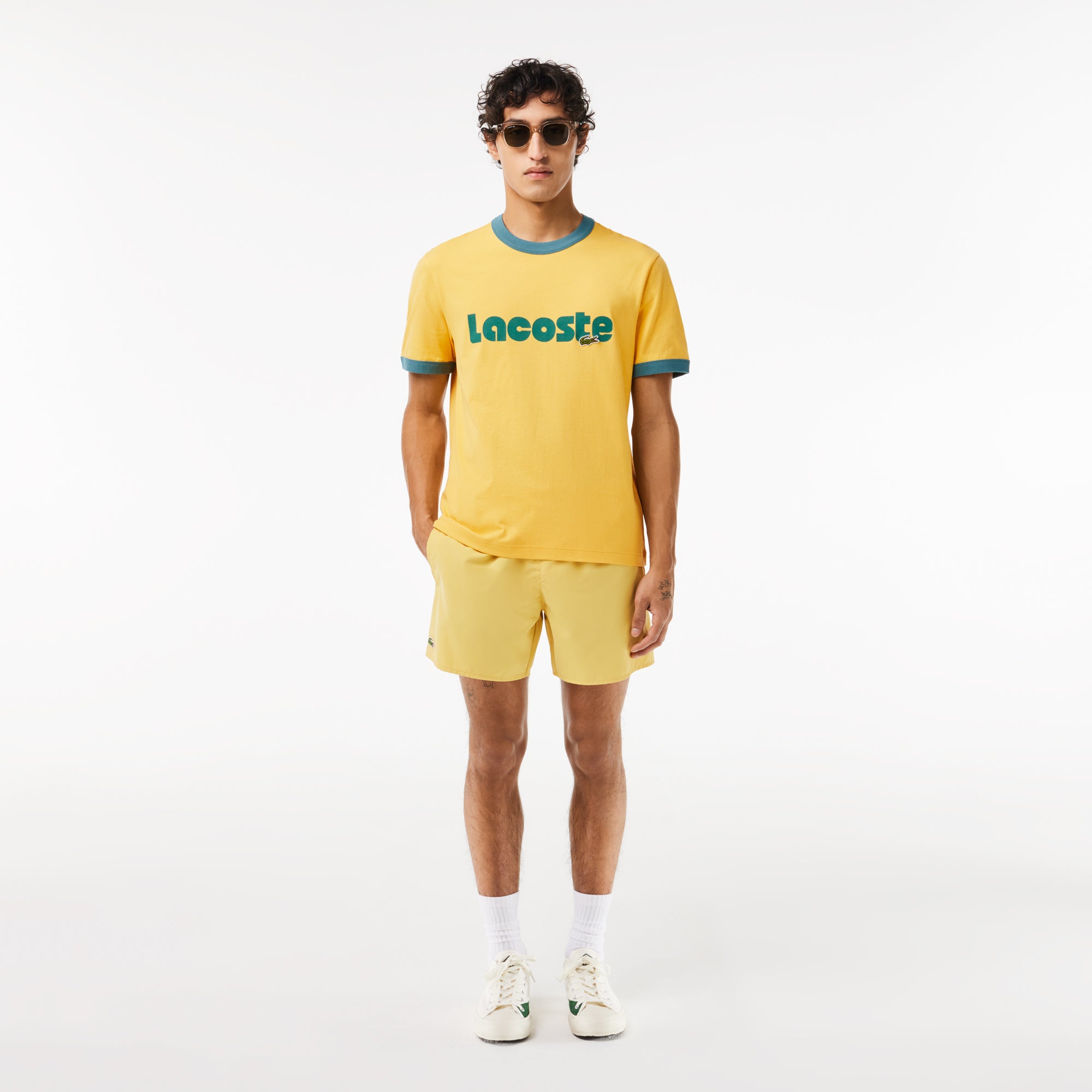 T-shirt - Cornsilk & Hydro