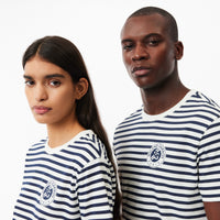 T-shirt - Blanc & Marine