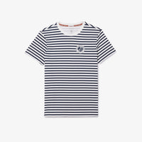 T-shirt - Blanc & Marine