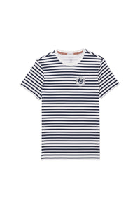 T-shirt - Blanc & Marine