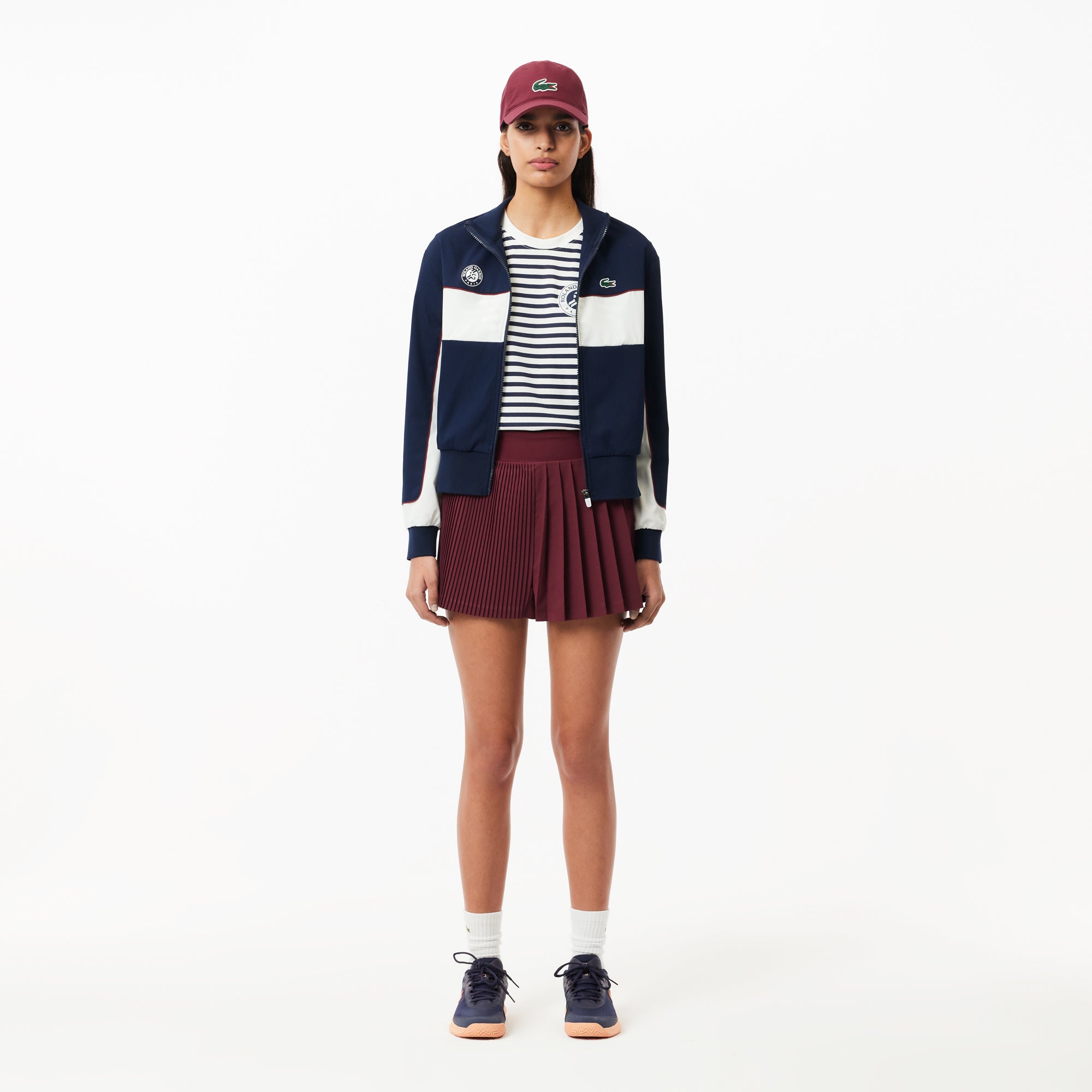 T-shirt - Blanc & Marine