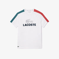 T-shirt - Blanc & Hydro-Sierra