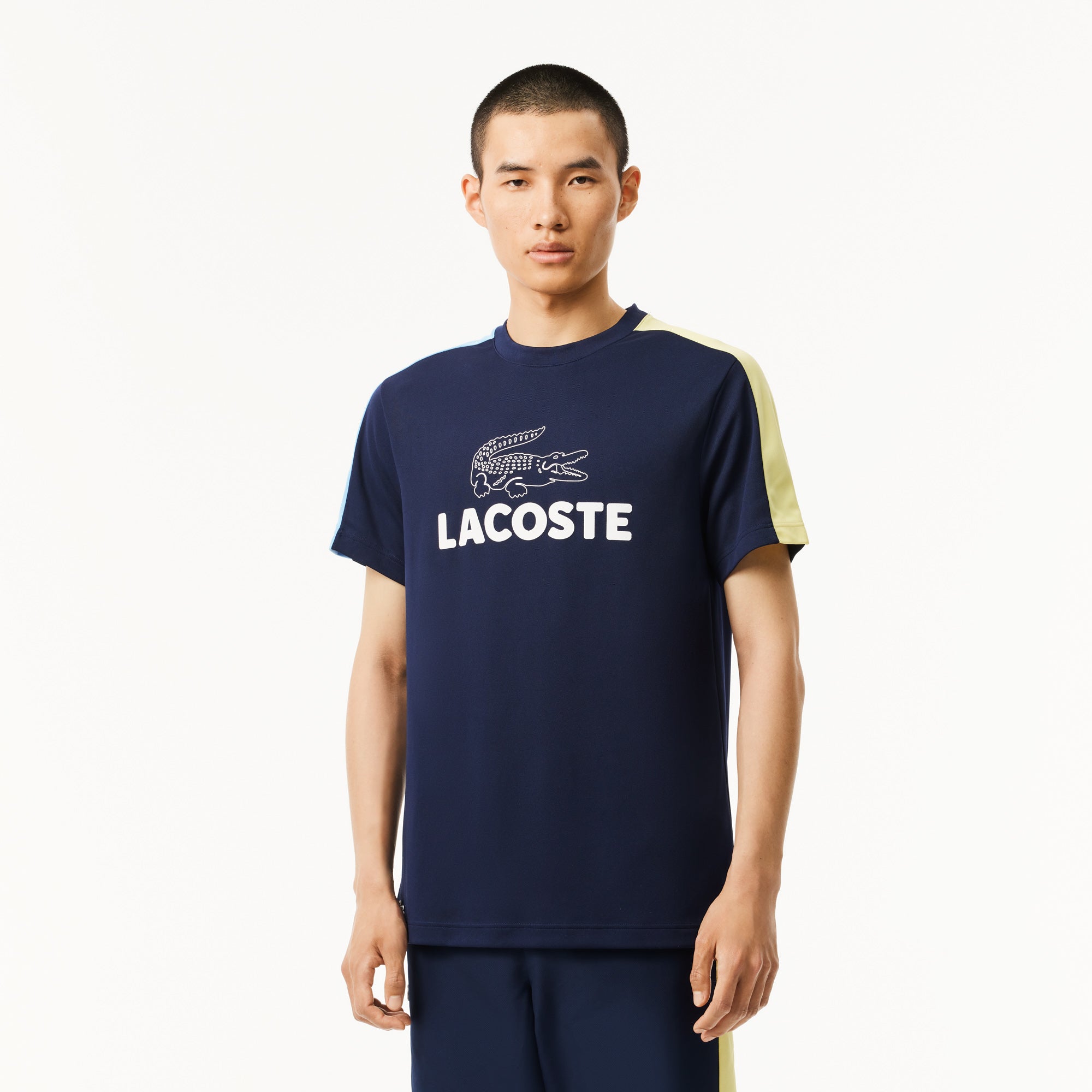 T-shirt - Marine & Bonnie-Jaune