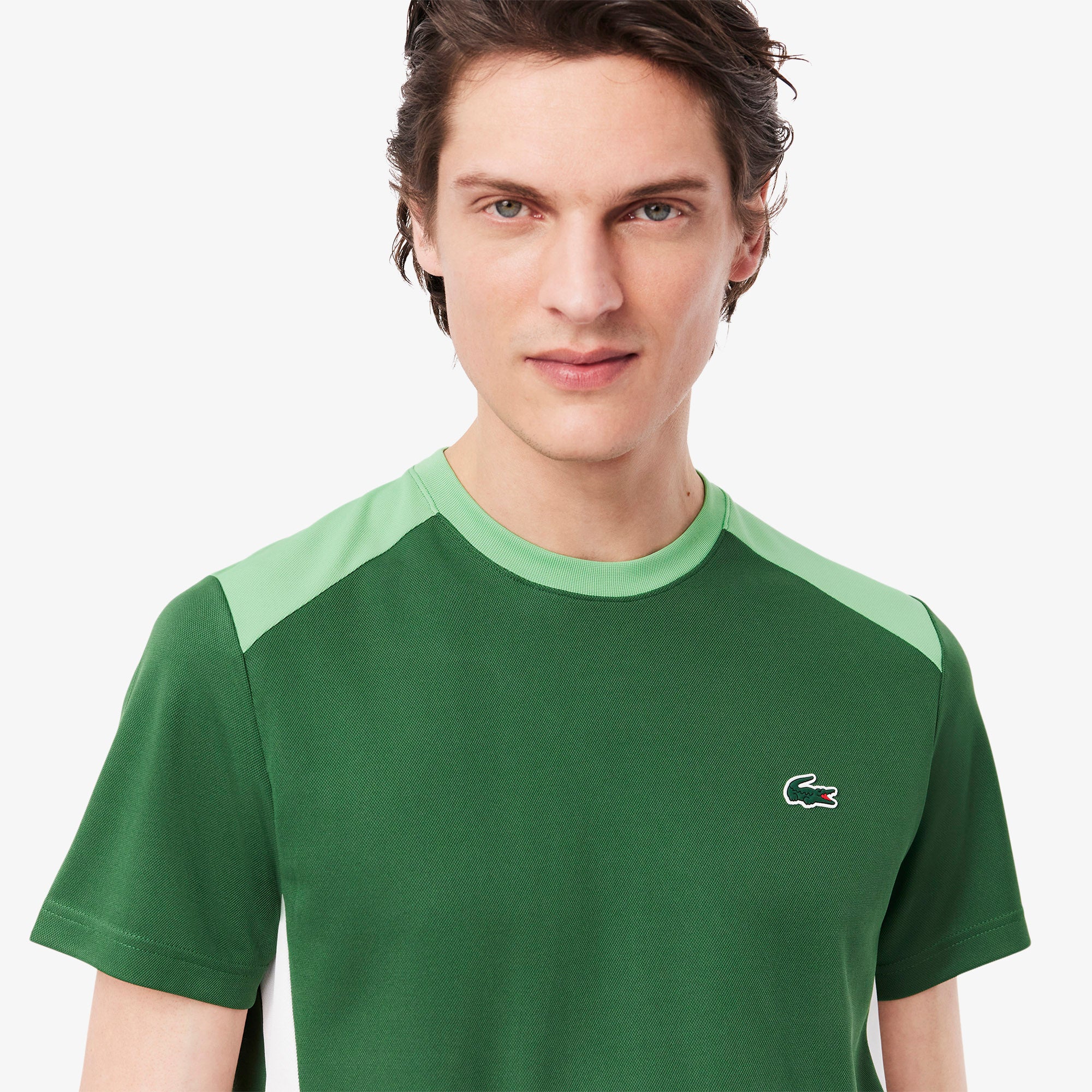 T-shirt - Vert & Blanc-Liamone