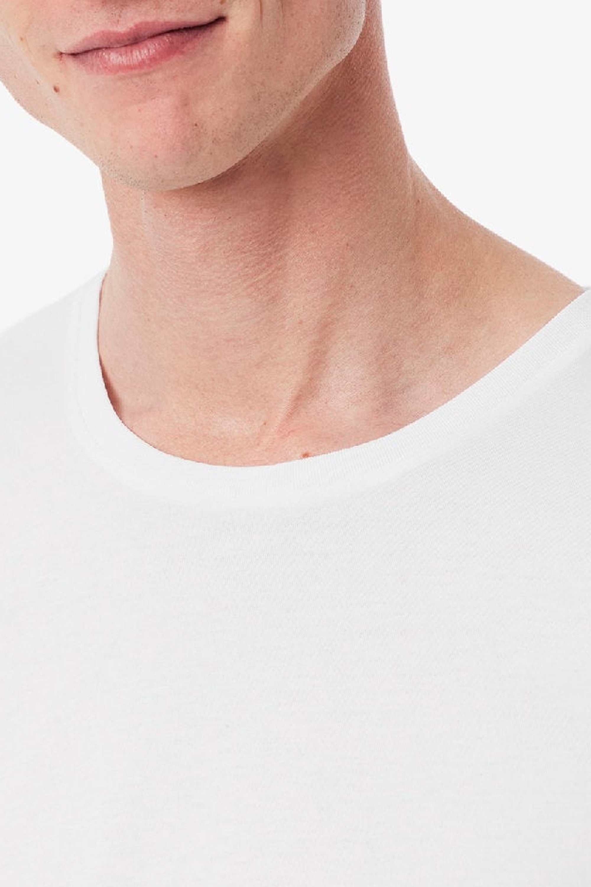 Lot de 3 t-shirts ajustés - Blanc