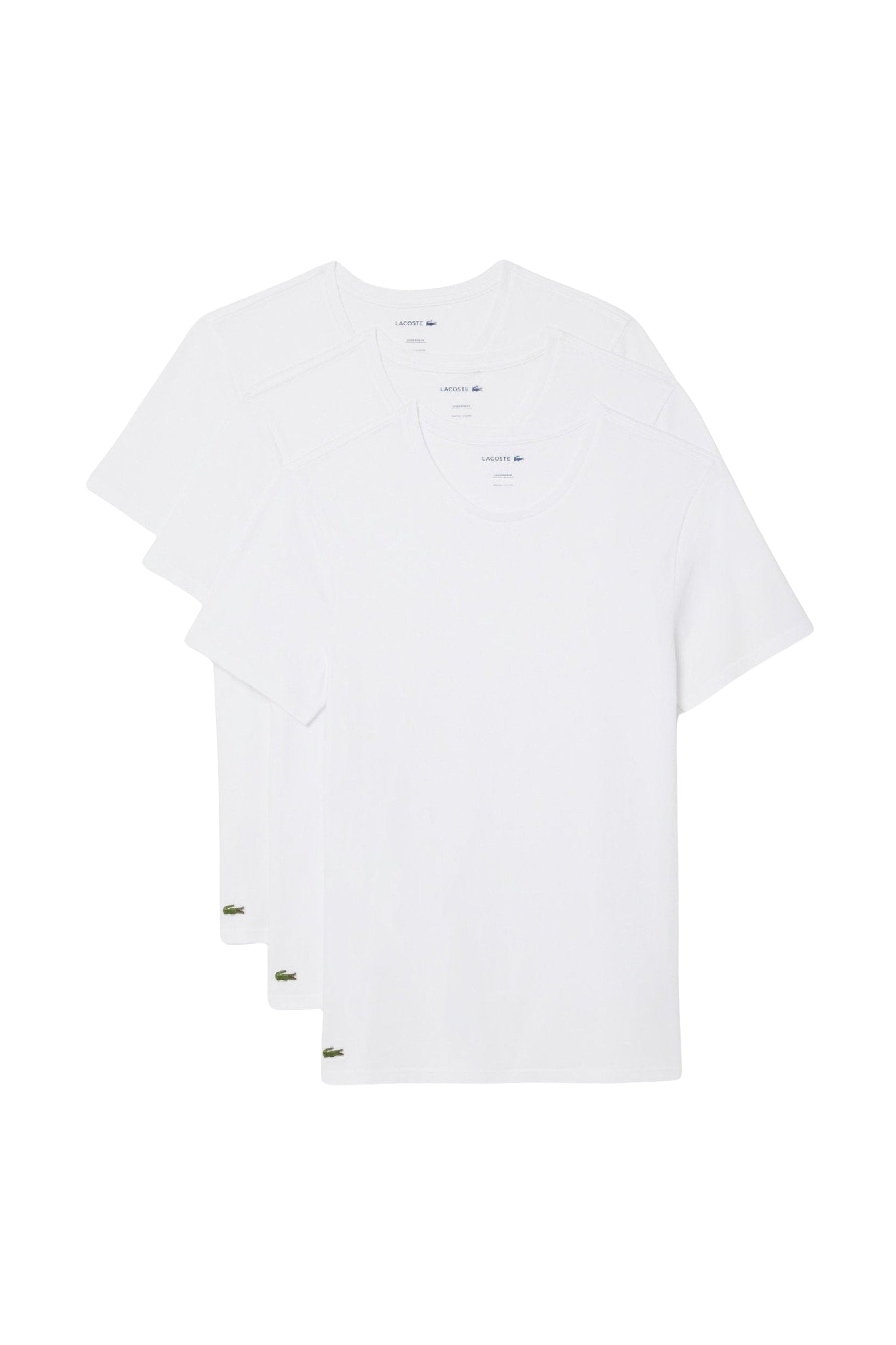 Lot de 3 t-shirts ajustés - Blanc