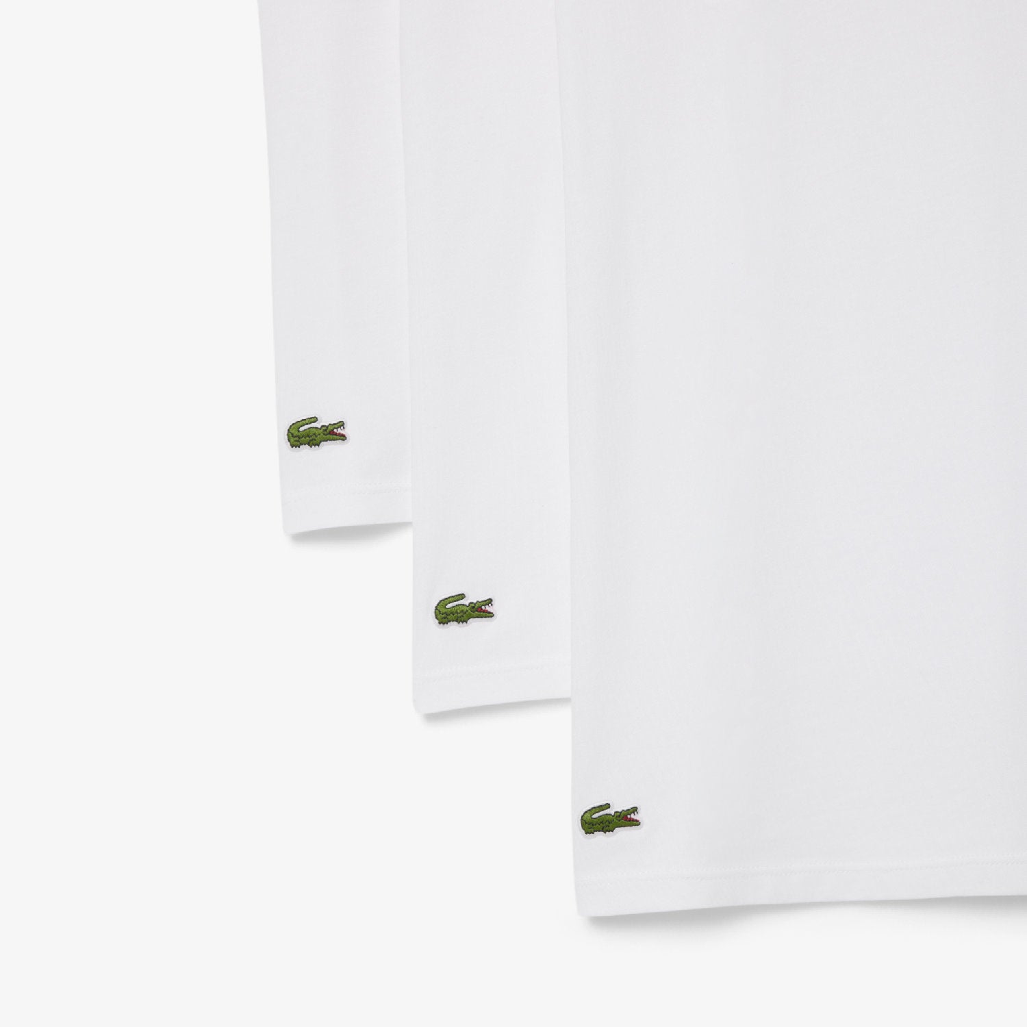 Lot de 3 t-shirts ajustés - Blanc