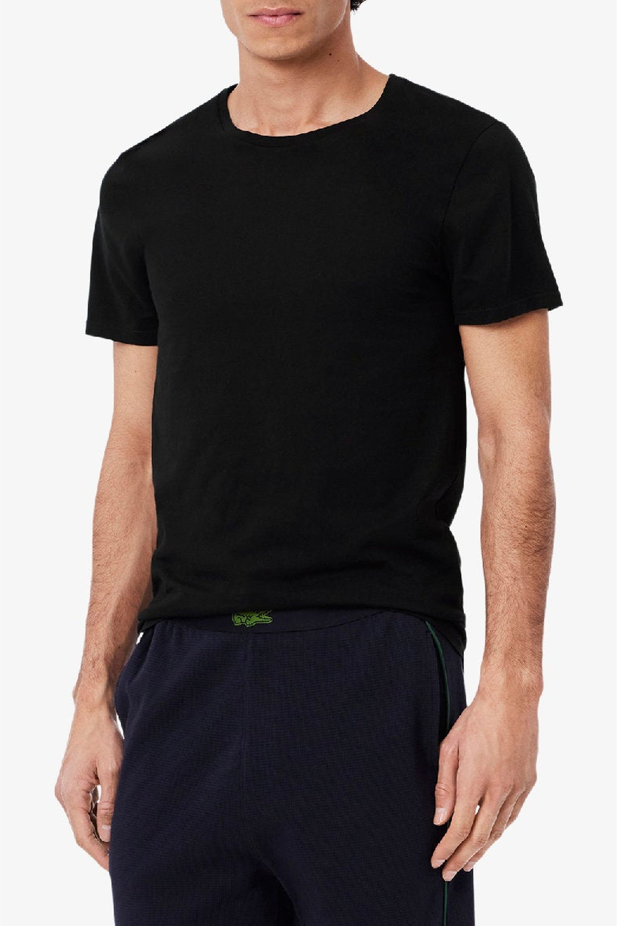 Lot de 3 t-shirts ajustés - Noir