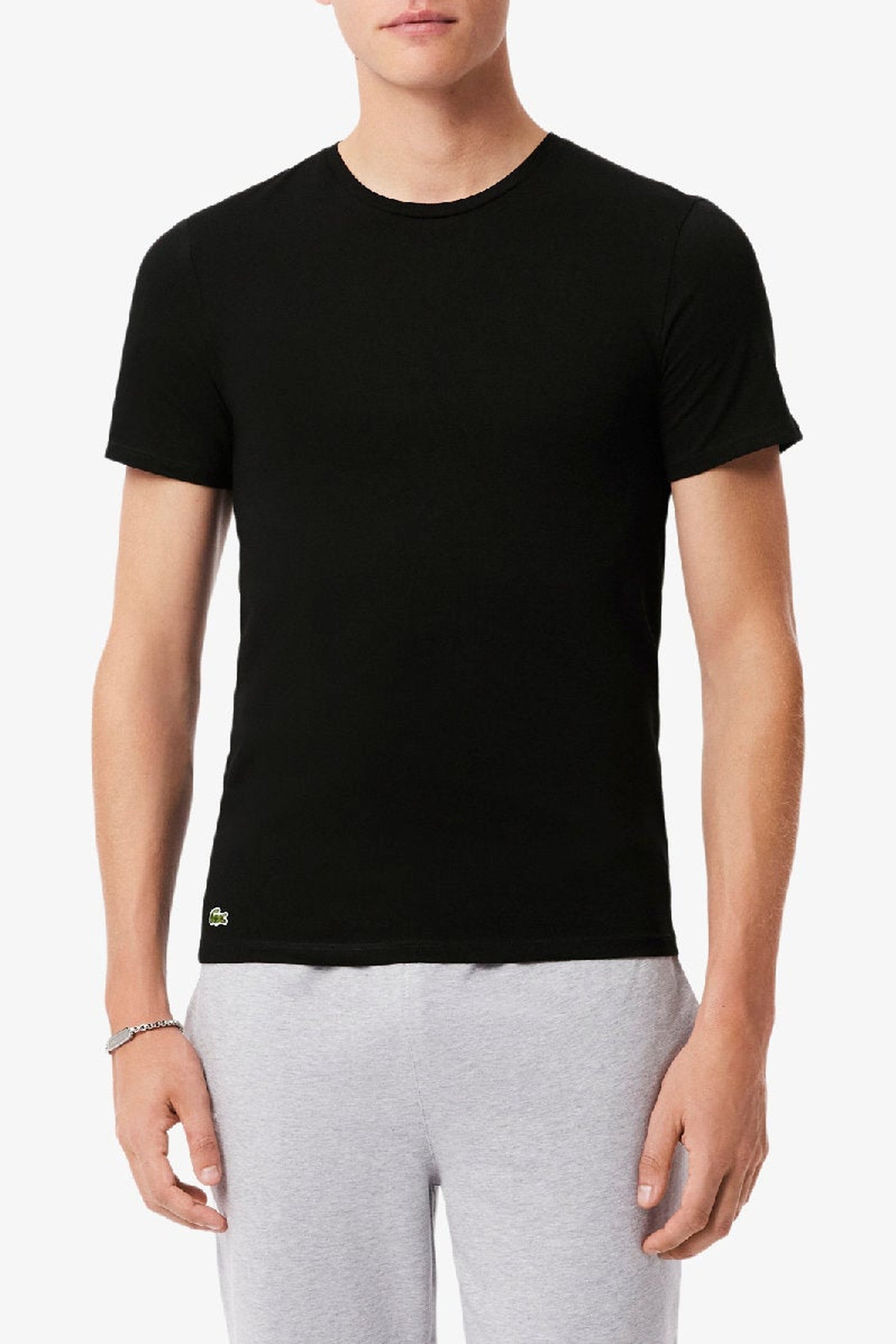 Lot de 3 t-shirts ajustés - Noir