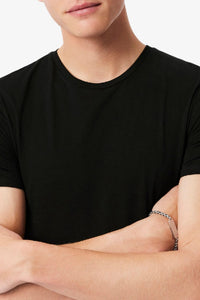 Lot de 3 t-shirts ajustés - Noir