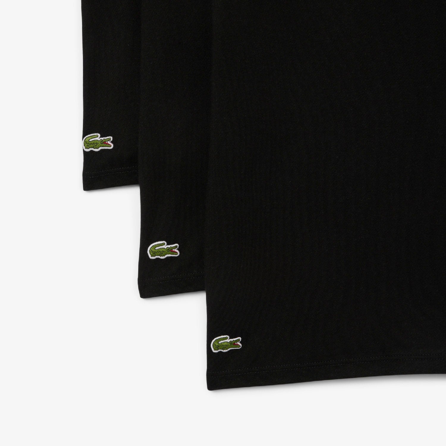 Lot de 3 t-shirts ajustés - Noir