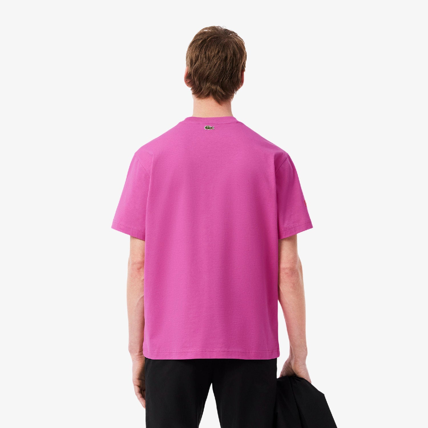 T-shirt imprimé et brodé - Malva