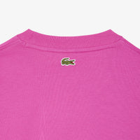 T-shirt imprimé et brodé - Malva